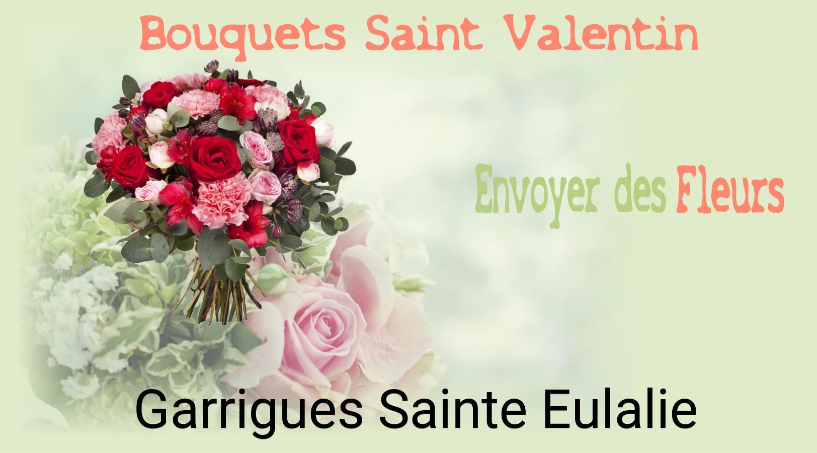 Roses de Saint-Valentin livrées à Garrigues-Sainte-Eulalie